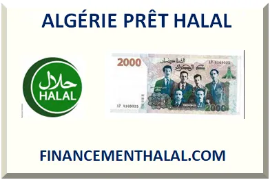ALGÉRIE PRÊT ISLAMIQUE SANS INTÉRÊT